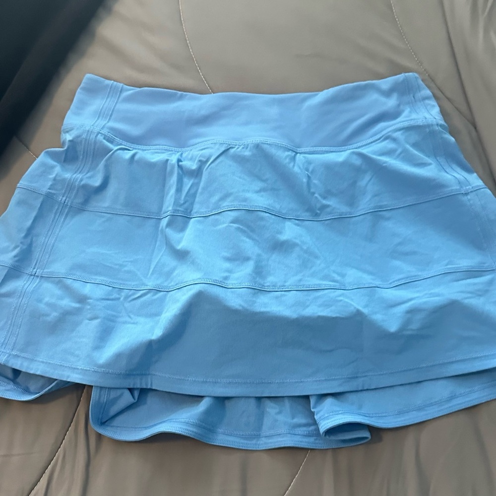 Lululemon Sky Blue Skort pace rival